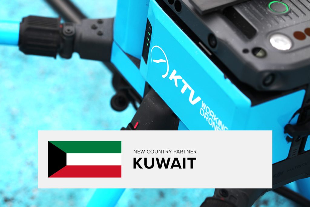 KTV Working Drone Kuwait