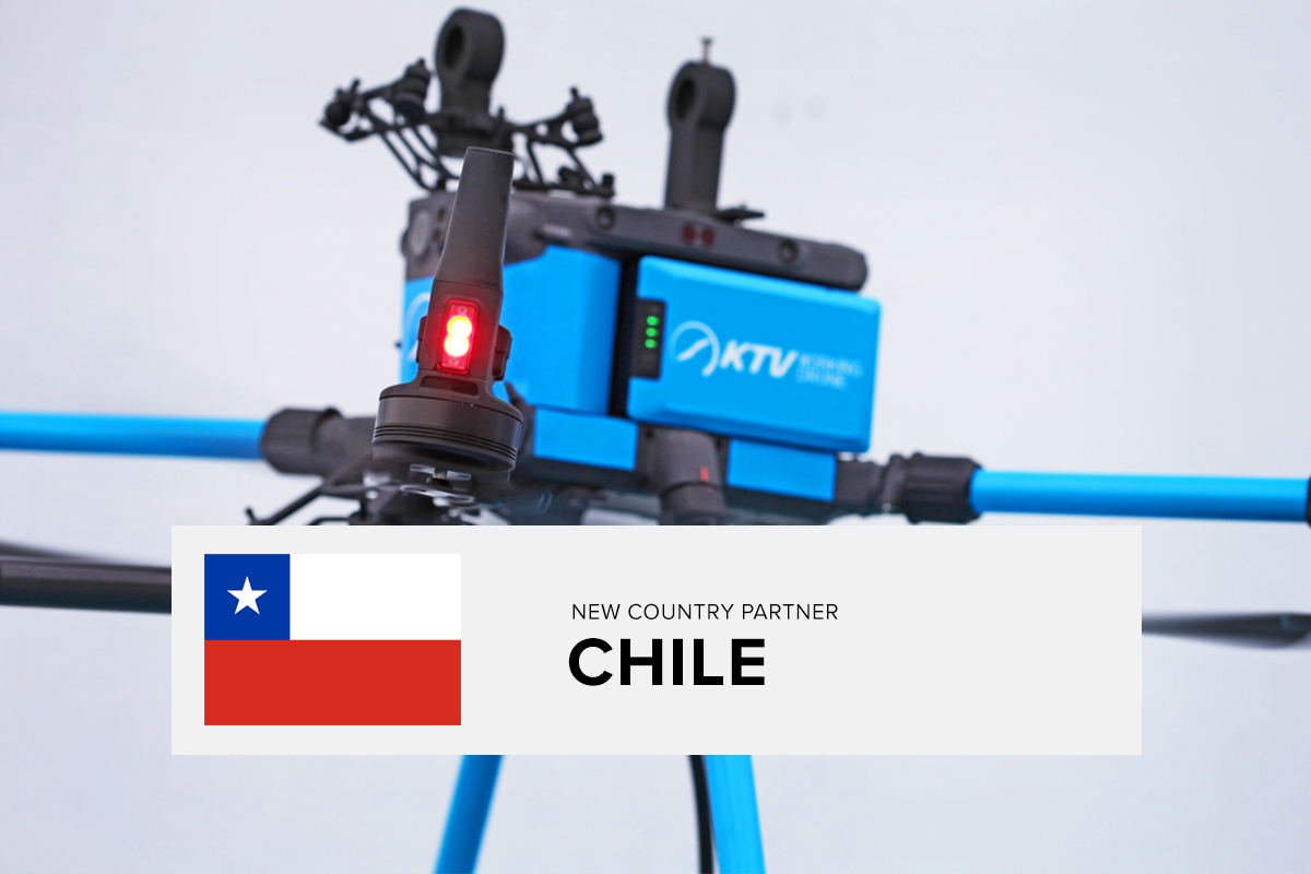 KTV Working Drone Chile
