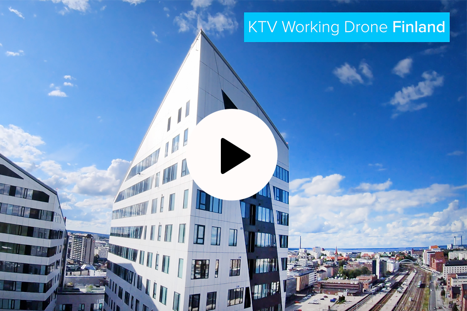 KTV Working Drone represented in all parts of the world