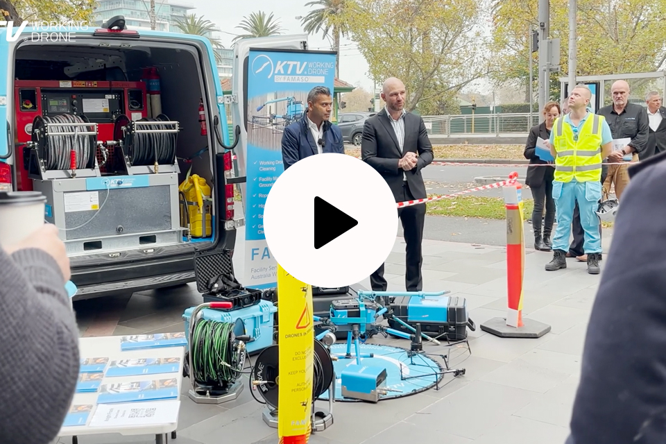 KTV Working Drone Australia