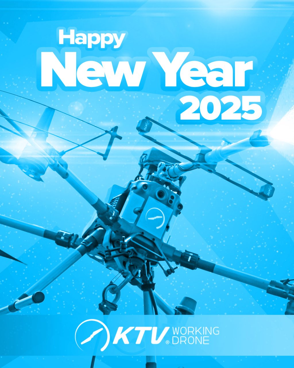 KTV Working Drone NewYear 2025