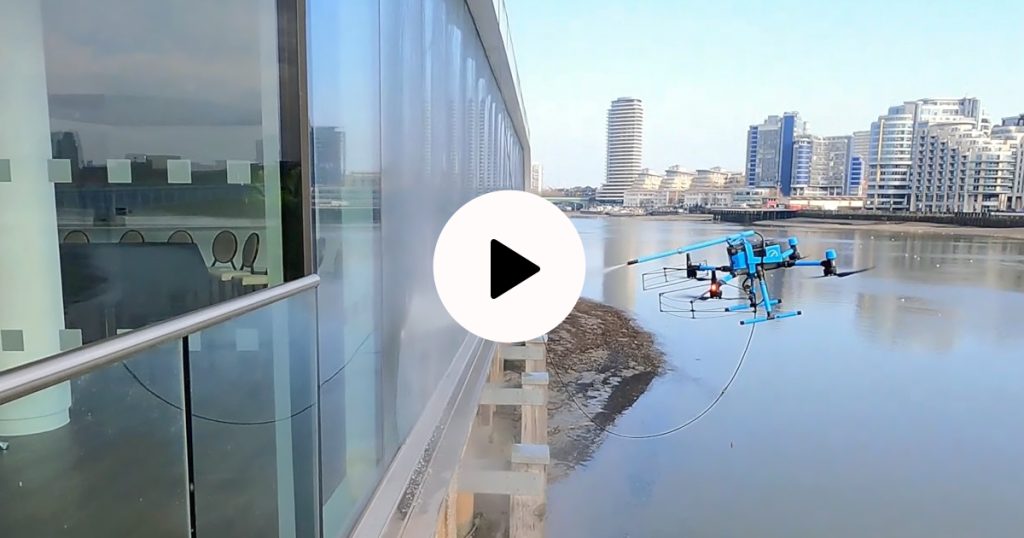 KTV Working Drone UK in London