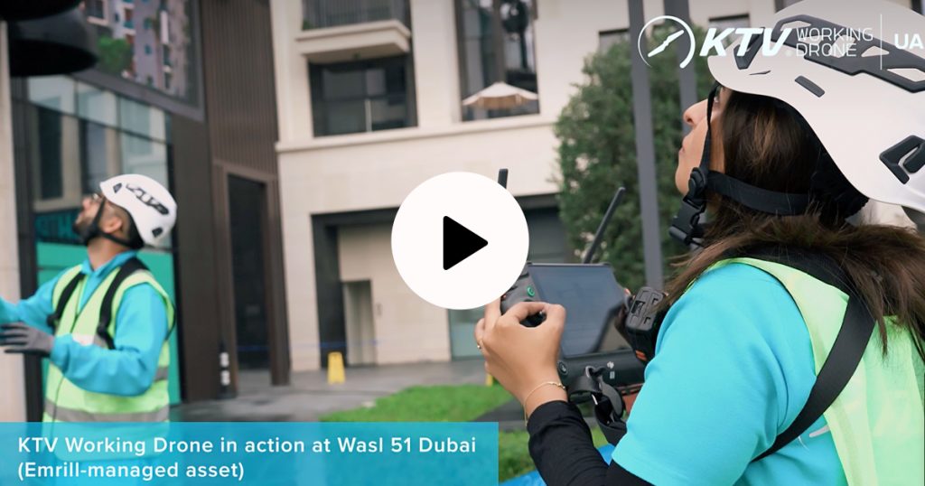 KTV Working Drone Dubai