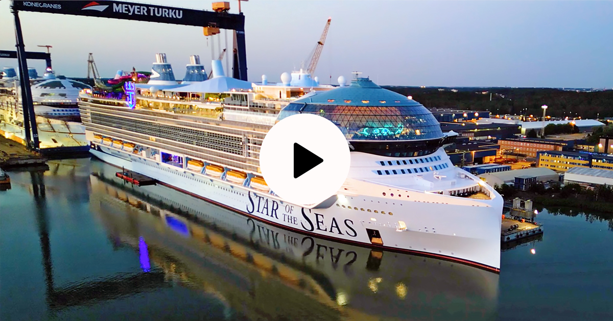 KTV Working Drone strengthens partnership with Royal Caribbean for Star of the Seas