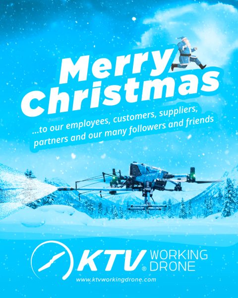 Merry Christmas from KTV Working Drone