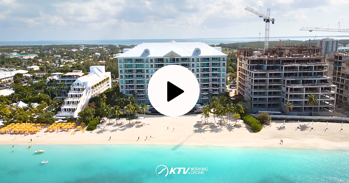 KTV Working Drone Cayman Islands