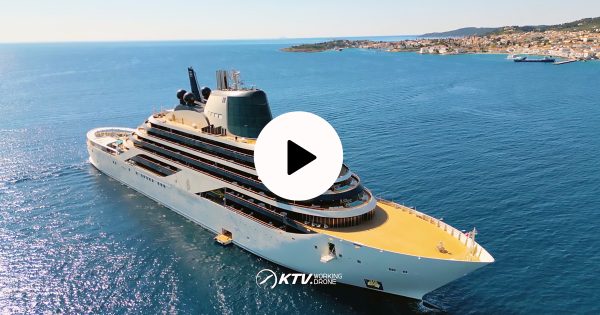 KTV Working Drone on Four Seasons Yachts